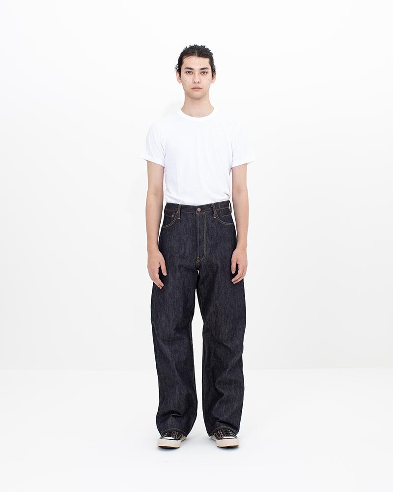 SOCIAL SCULPTURE 01 WIDE RAW | Visvim Official North American Web